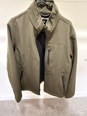 Kirkland Signature Men's Olive Green Softshell Jacket